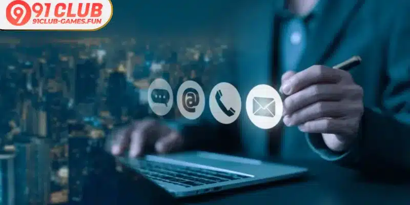 Contact options for contact us assistance